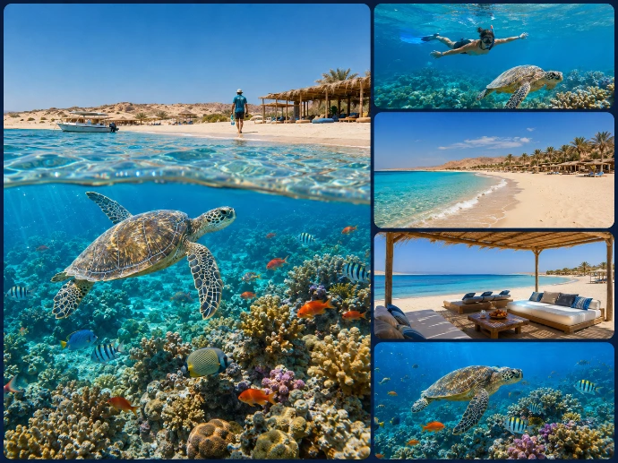 Abu Dabbab Beach Snorkeling